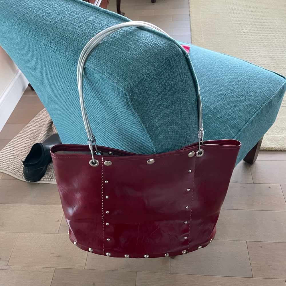 Leather pocketbook bought in Ogunquit Me